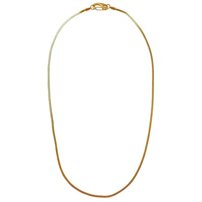 Smilla Brav Women's Gold Snake Chain Necklace Lana