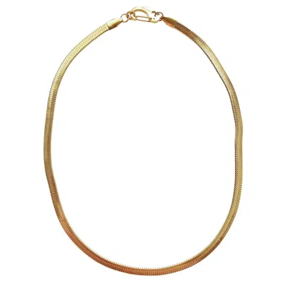 Smilla Brav Women's Gold Snake Chain Necklace Mona