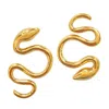 Smilla Brav Women's Gold Snake Earrings Lamia