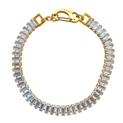 Smilla Brav Women's Gold Tennis Bracelet In Multi