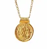 Smilla Brav Women's Gold The Zodiac Necklace Aquarius