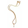 Smilla Brav Women's Gold / White Necklace Milena In Gold