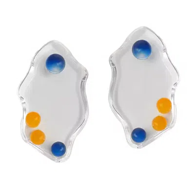 Smilla Brav Women's Graffiti Earrings In Pattern