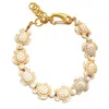 Smilla Brav Women's Neutrals / Gold Turtle Bracelet Dalaman In Gold
