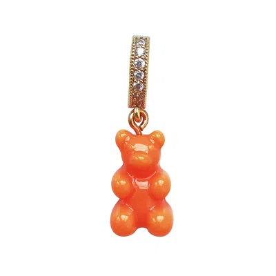 Smilla Brav Women's Orange / Gold The Orange Gummy Bear Charm Pendant