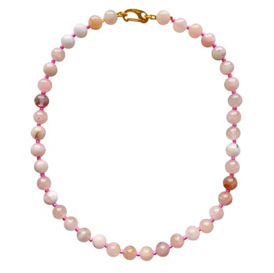 Smilla Brav Women's Pink Necklace Rose Quartz