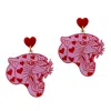 Smilla Brav Women's Pink / Purple / Black Earrings Y2kitty