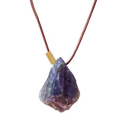 Smilla Brav Women's Purple Amethyst Gemstone Necklace