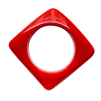 Smilla Brav Women's Red Cuff Farbklecks