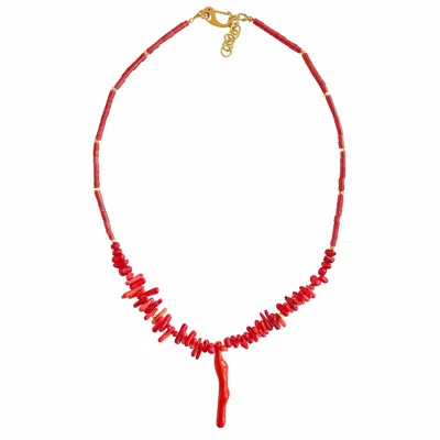 Smilla Brav Women's Red Necklace Sina