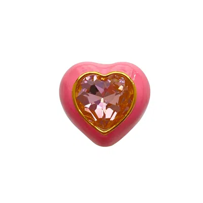 Smilla Brav Women's Ring Misha - Pink In Purple