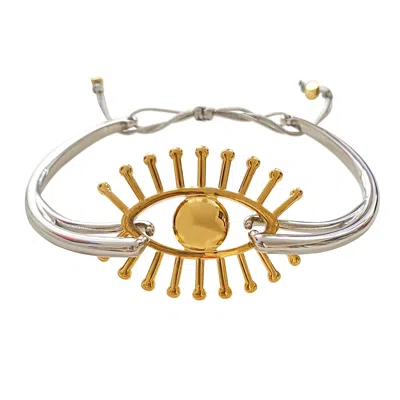 Smilla Brav Women's Silver Apple Of My Eye Bracelet