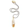 Smilla Brav Women's Silver / Gold Gemstone Necklace Claude In Multi