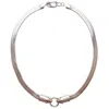 Smilla Brav Women's Silver Snake Necklace Serpentina