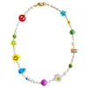 Smilla Brav Women's White / Gold Necklace Joydrop