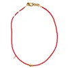 Smilla Brav Women's White / Red / Gold Red Fish Necklace