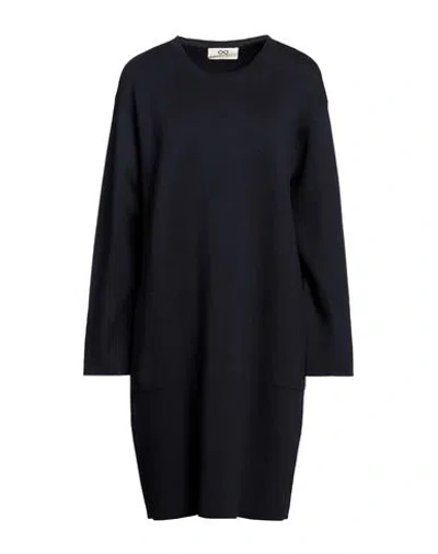 Sminfinity Woman Midi Dress Midnight Blue Size M Supima, Cashmere