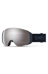 Smith 4d Mag™ 154mm Snow Goggles In Midnight Navy/platinum