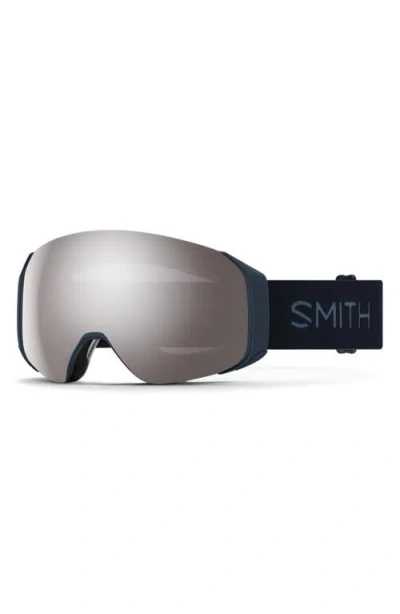 Smith 4d Mag™ 154mm Snow Goggles In Midnight Navy/platinum