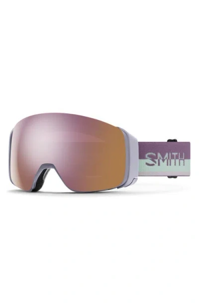 Smith 4d Mag™ 155mm Special Fit Snow Goggles In Lunar Fog Split/rose Gold