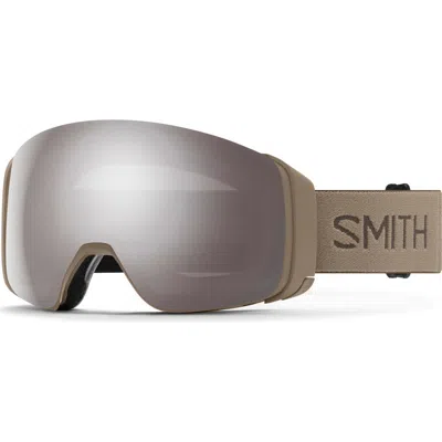 Smith 4d Mag 184mm Snow Goggles In Brown