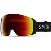 Smith 4d Mag 184mm Snow Goggles In Burgundy