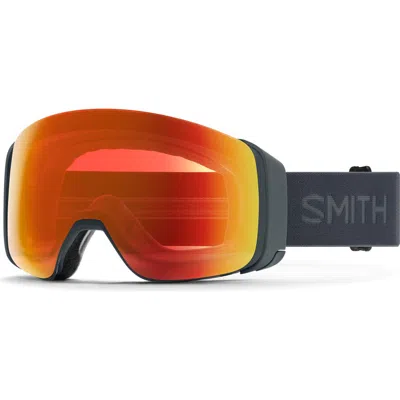 Smith 4d Mag 184mm Snow Goggles In Brown