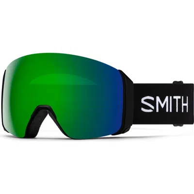 Smith 4d Mag™ Xl Chromapop® Snow Goggles In Black/chromapop Sun Green