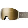 Smith 4d Mag™ Xl Chromapop® Snow Goggles In Chalk/sun Black Gold