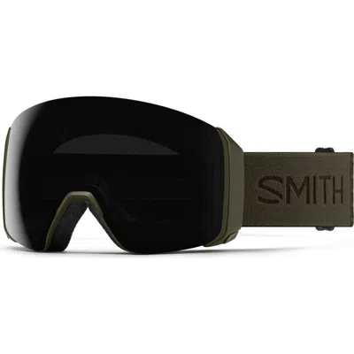 Smith 4d Mag™ Xl Chromapop® Snow Goggles In Forest/chromapop Sun Black