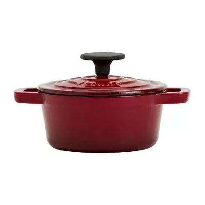 Smith And Clark Cast Iron 1-qt. Dutch Oven In Red
