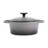 Smith And Clark Cast Iron 3-qt. Dutch Oven In Gray