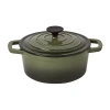 Smith And Clark Cast Iron 3-qt. Dutch Oven In Green