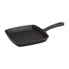 Smith And Clark Cast Iron 8" Grill Pan In Black