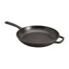 Smith And Clark Pre-seasoned Cast Iron 12" Skillet With Assist Handle In Black