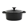 Smith And Clark Spiderweb Cast Iron 3-qt. Dutch Oven With Lid In Black