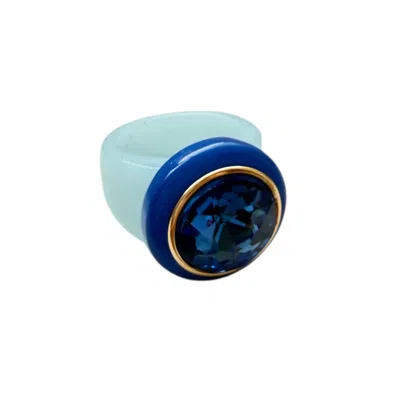 Smith & Co. Jewel Design Women's City Girl Ring - Out Of The Blue
