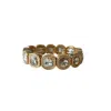 Smith & Co. Jewel Design Women's City Girl Round Bracelet - Gold In Gold