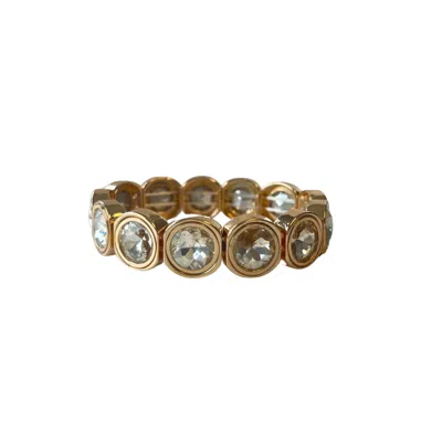 Smith & Co. Jewel Design Women's City Girl Round Bracelet - Gold