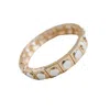Smith & Co. Jewel Design Women's Gold / Silver Geometric Bracelet - Gold