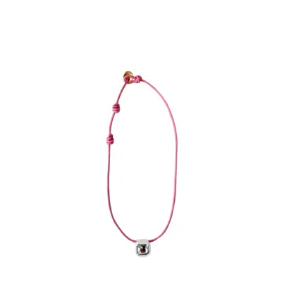 Smith & Co. Jewel Design Women's Pink / Purple / White Candy Collar Necklace - Blush In Multi