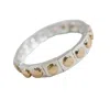 Smith & Co. Jewel Design Women's Silver / Gold Geometric Bracelet - Silver