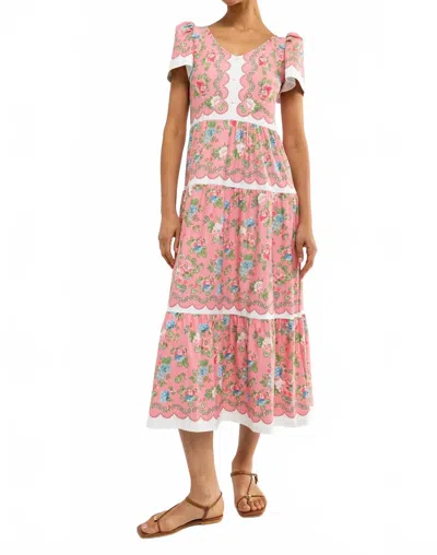 Smith & Quinn Agatha Dress In Cottage Rose In Brown