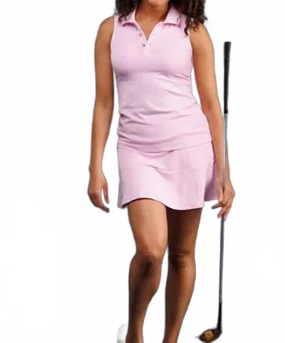 Smith & Quinn Alice Sleeveless Polo In Orchid In Pink