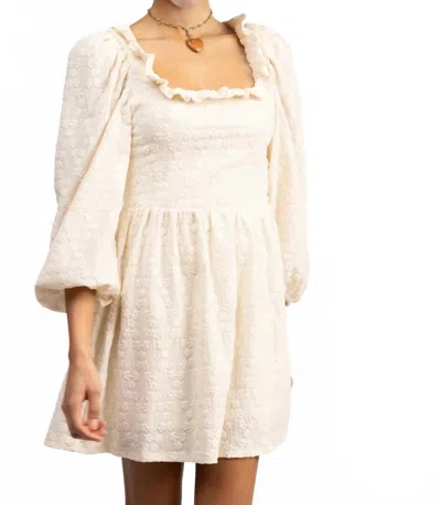 Smith & Quinn Beatrice Mini Dress In Cream In Multi
