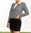 Smith & Quinn Benny Long Sleeve Top In Beret Stripe