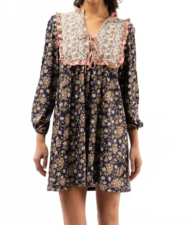 Smith & Quinn Bonnie Dress In Dried Petals In Black