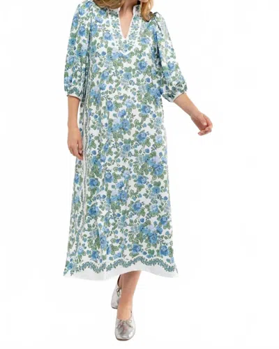 Smith & Quinn Brooks Midi Dress In Cotswolds Scallop In Multi