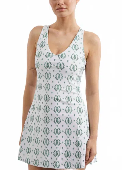 Smith & Quinn Campbell Dress In Boxwood Block In Multi