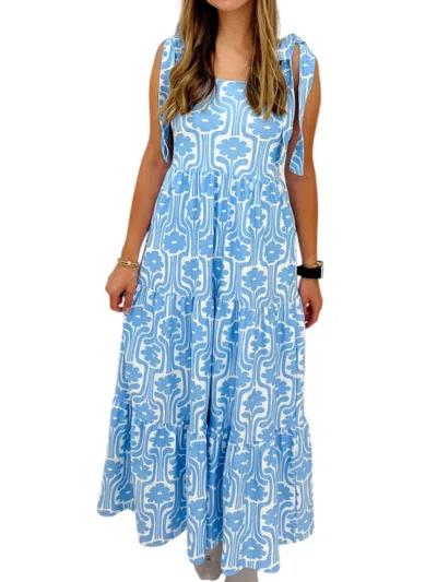 Smith & Quinn Capri Tie Maxi Dress In Light Blue